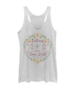Women’s Pocahontas Follow Path Stitch Racerback Tank Top