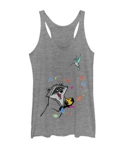 Women’s Pocahontas Meeko & Flit Game Racerback Tank Top