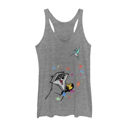 Women’s Pocahontas Meeko & Flit Game Racerback Tank Top