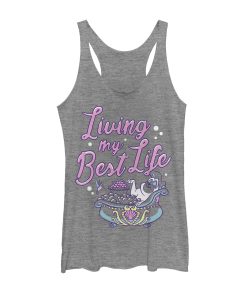 Women’s Pocahontas Percy Best Life Racerback Tank Top