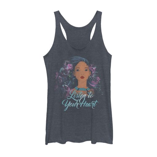 Women’s Pocahontas Watercolor Wind Racerback Tank Top