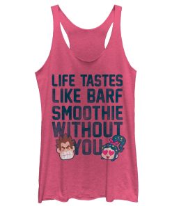 Women’s Ralph Breaks the Internet Barf Smoothie Racerback Tank Top