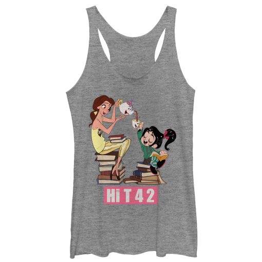 Women’s Ralph Breaks the Internet Belle Tea Party Racerback Tank Top