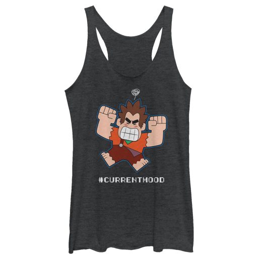 Women’s Ralph Breaks the Internet Current Mood Racerback Tank Top