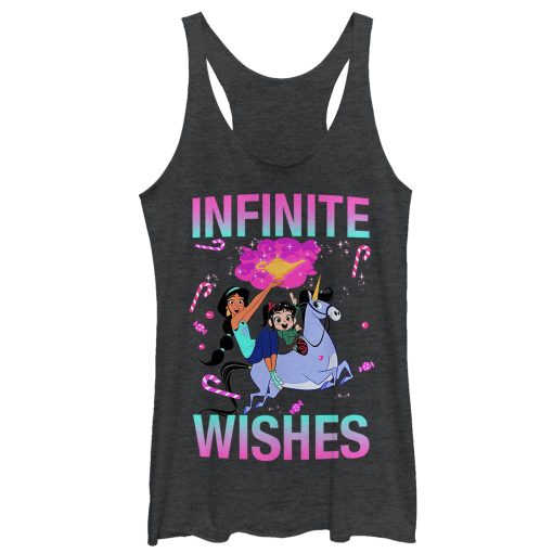 Women’s Ralph Breaks the Internet Jasmine Infinite Wishes Racerback Tank Top