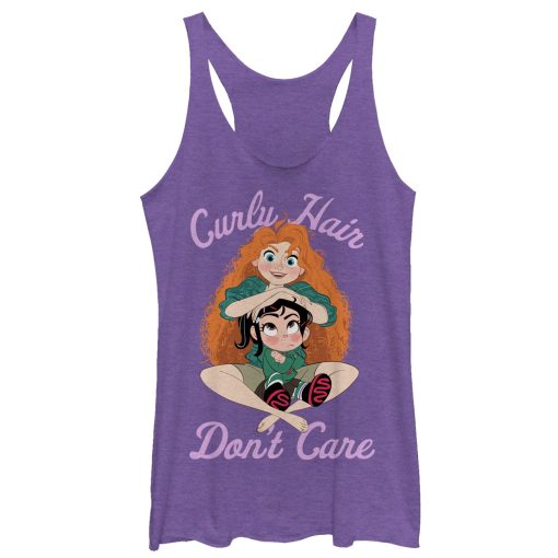 Women’s Ralph Breaks the Internet Merida Hair Racerback Tank Top