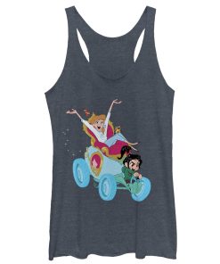 Women’s Ralph Breaks the Internet Race Racerback Tank Top