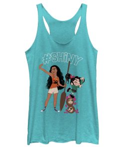 Women’s Ralph Breaks the Internet #Shiny Racerback Tank Top