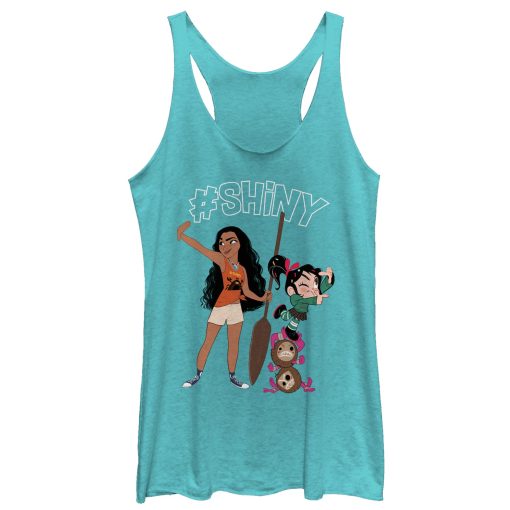 Women’s Ralph Breaks the Internet #Shiny Racerback Tank Top