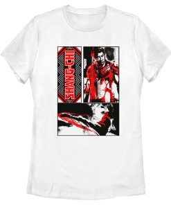 Women’s Shang-Chi and the Legend of the Ten Rings Action Watercolor T-Shirt