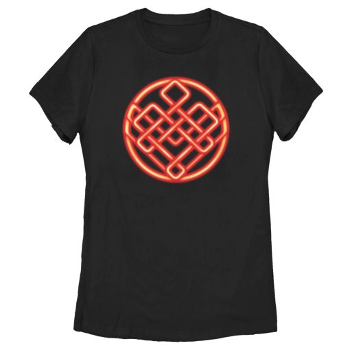 Women’s Shang-Chi and the Legend of the Ten Rings Neon Symbol T-Shirt