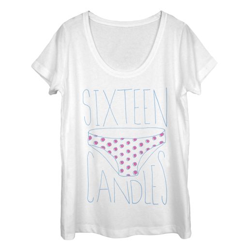 Women’s Sixteen Candles Borrowed Panties Scoop Neck