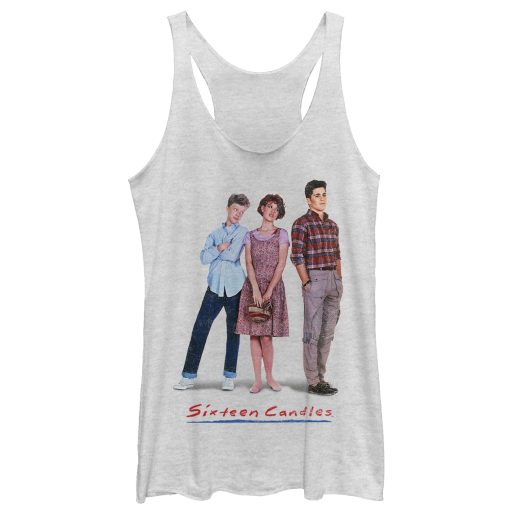 Women’s Sixteen Candles Classic Movie Poster Racerback Tank Top