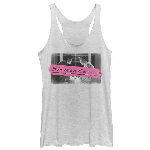 Women’s Sixteen Candles Make a Wish Racerback Tank Top