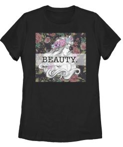 Women’s Sleeping Beauty Aurora Floral Print T-Shirt