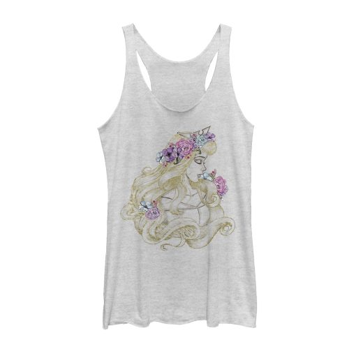 Women’s Sleeping Beauty Aurora Profile Racerback Tank Top