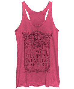 Women’s Sleeping Beauty Happily Ever After Racerback Tank Top