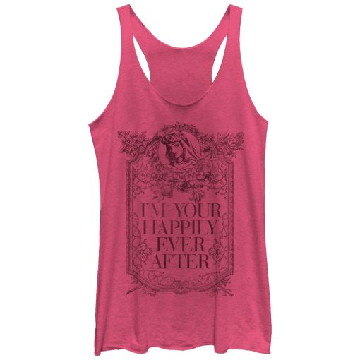 Women’s Sleeping Beauty Happily Ever After Racerback Tank Top