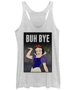 Women’s Snow White and the Seven Dwarfs Bye Racerback Tank Top
