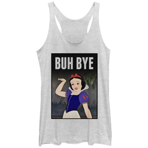 Women’s Snow White and the Seven Dwarfs Bye Racerback Tank Top