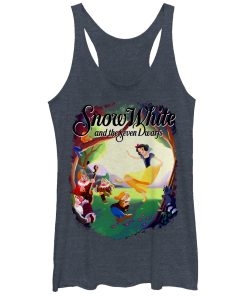 Women’s Snow White and the Seven Dwarfs Dance Scene Racerback Tank Top