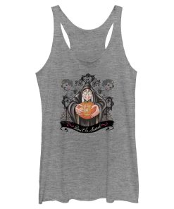 Women’s Snow White and the Seven Dwarfs Evil Queen Pumpkin Racerback Tank Top