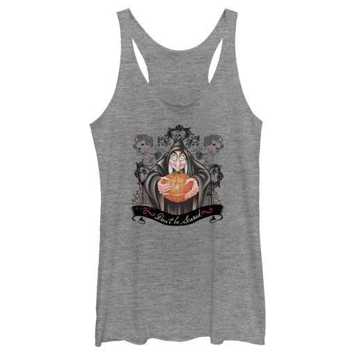 Women’s Snow White and the Seven Dwarfs Evil Queen Pumpkin Racerback Tank Top