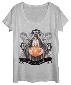 Women’s Snow White and the Seven Dwarfs Evil Queen Pumpkin Scoop Neck