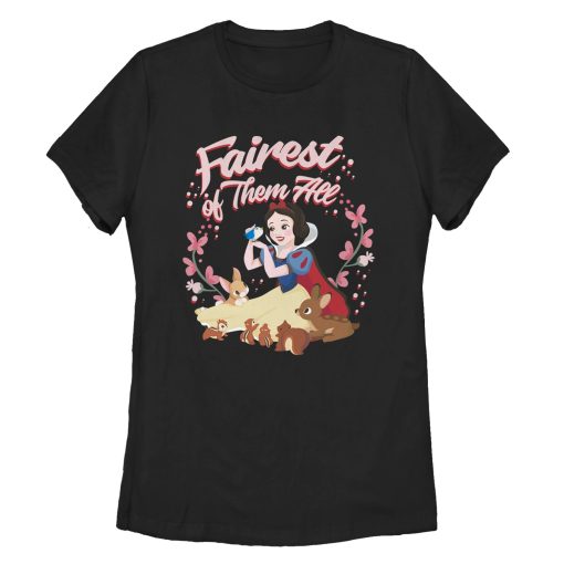 Women’s Snow White and the Seven Dwarfs Fairest Princess T-Shirt