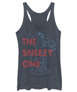 Women’s Snow White and the Seven Dwarfs Sneezy One Racerback Tank Top