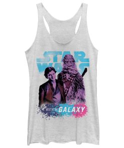 Women’s Solo A Star Wars Story Best in the Galaxy Racerback Tank Top