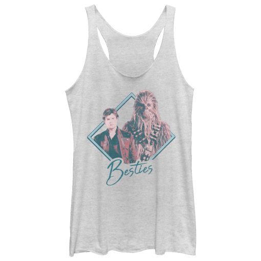 Women’s Solo A Star Wars Story Besties Triangle Racerback Tank Top