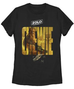 Women’s Solo A Star Wars Story Chewie Poster T-Shirt