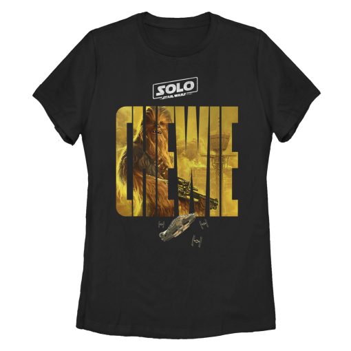 Women’s Solo A Star Wars Story Chewie Poster T-Shirt