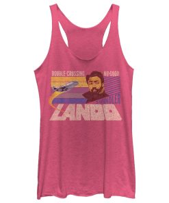 Women’s Solo A Star Wars Story Double-Crossing Lando Racerback Tank Top