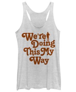 Women’s Solo A Star Wars Story My Way Quote Racerback Tank Top