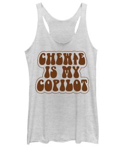 Women’s Solo A Star Wars Story Retro Chewie Copilot Racerback Tank Top