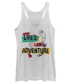 Women’s Soul Life’s an Adventure Racerback Tank Top