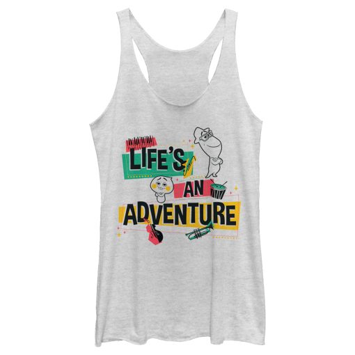 Women’s Soul Life’s an Adventure Racerback Tank Top