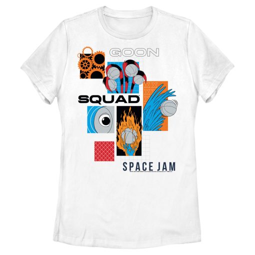 Women’s Space Jam A New Legacy Goon Squad Abstract T-Shirt