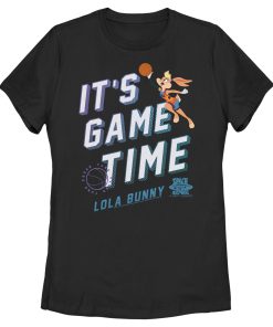 Women’s Space Jam A New Legacy Lola Bunny It’s Game Time T-Shirt