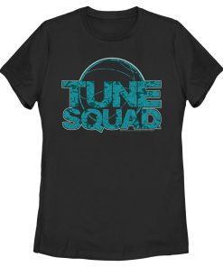 Women’s Space Jam A New Legacy Tune Squad Basketball Logo T-Shirt