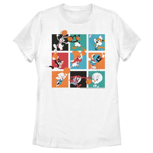 Women’s Space Jam A New Legacy Tune Squad Boxes T-Shirt