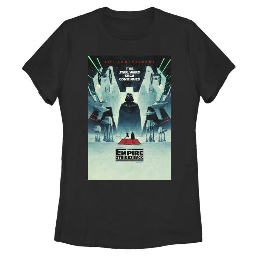 Women’s Star Wars 40th Anniversary Saga Poster T-Shirt