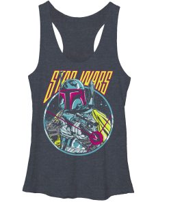 Women’s Star Wars Boba Fett Blaster Racerback Tank Top