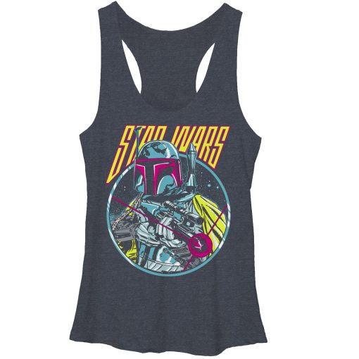 Women’s Star Wars Boba Fett Blaster Racerback Tank Top