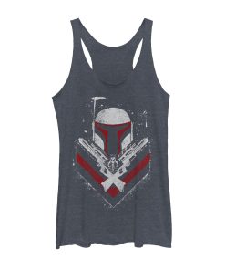 Women’s Star Wars Boba Fett No Threats Only Promises Racerback Tank Top