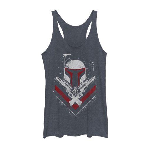 Women’s Star Wars Boba Fett No Threats Only Promises Racerback Tank Top