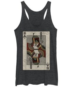 Women’s Star Wars Boba Fett Playing Card Racerback Tank Top