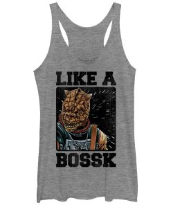 Women’s Star Wars Bounty Hunter Like a Bossk Racerback Tank Top